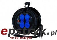 F-Elektro Przedłużacz na Bębnie 4X230V 3X2,5 (Ow) 20M 14325-20-1