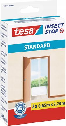 Tesa Moskitiera na drzwi STANDARD 1,2m x 2,2m biała