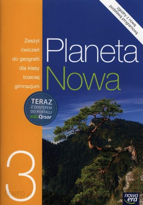 Planeta Nowa 5 Podręcznik Pdf Podręcznik szkolny Planeta Nowa. Geografia. Klasa 3. Gimnazjum. Zeszyt