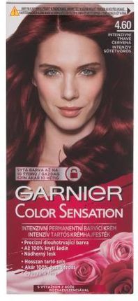 Garnier Color Sensation farby do włosów odcień 4.60 Dark Red 4 szt. 