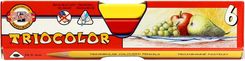 Zdjęcie Koh-I-Nor Kredki 6 Kolorów Triocolor Trójkątne Jumbo - Poddębice