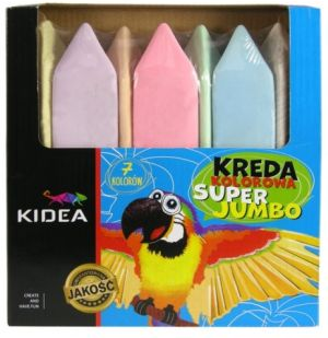 Derform Kreda Kidea Super Jumbo 7 Kolorów