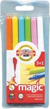Zdjęcie Koh-I-Nor Flamastry Magic 5 Kolorów + 1 Bezbarwny - Ozorków