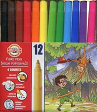 Zdjęcie Koh-I-Nor Flamastry 12 Kolorów - Radoszyce