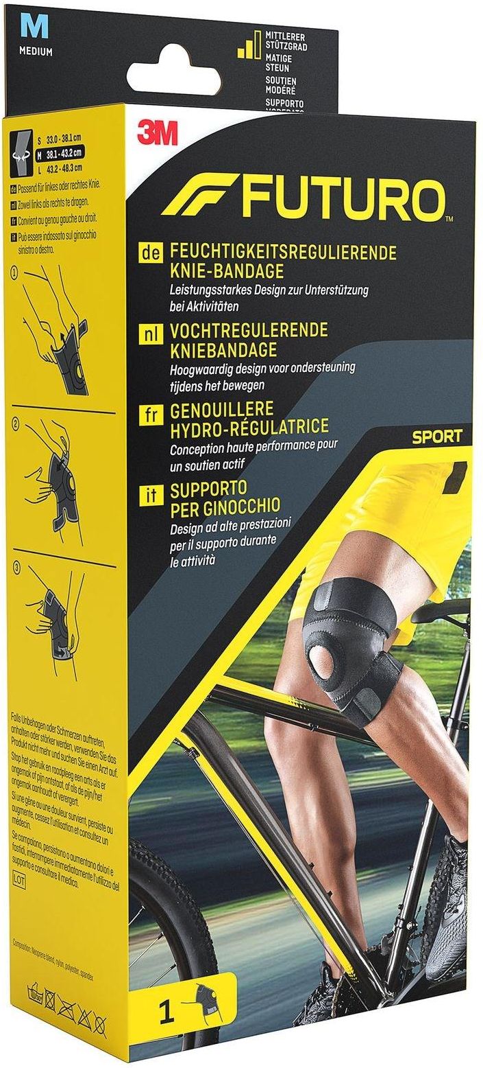 FUTURO Stabilizator kolana SPORT rozm. M 1 szt - zdjęcie 2 FUTURO Stabilizator kolana SPORT rozm. M 1 szt