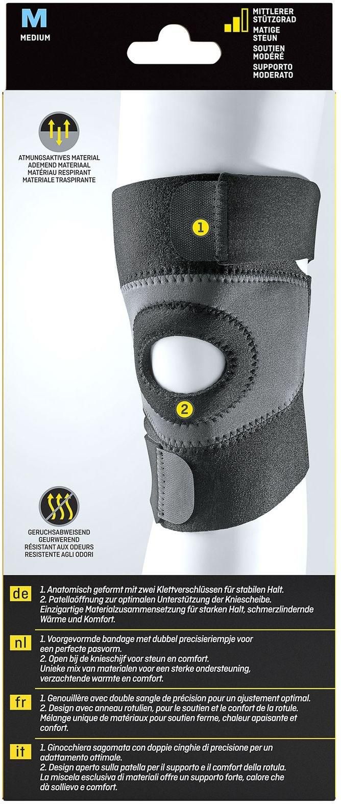 FUTURO Stabilizator kolana SPORT rozm. M 1 szt - zdjęcie 3 FUTURO Stabilizator kolana SPORT rozm. M 1 szt