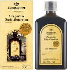 Zdjęcie Langsteiner Oryginalne Zioła Szwedzkie 500ml - Sędziszów