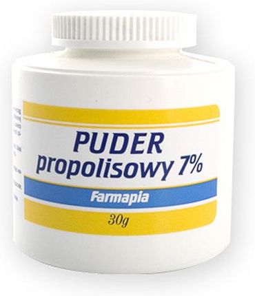 Puder Propolisowy 7% Preparat na stany zapalne skóry otarcia i oparzenia 30g