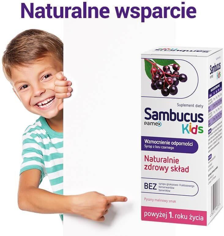 Sambucus for Kids syrop 120 ml - zdjęcie 2 Sambucus for Kids syrop 120 ml