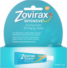 Zdjęcie Zovirax Intensive 50 mg/g Krem 2g - Lidzbark Warmiński