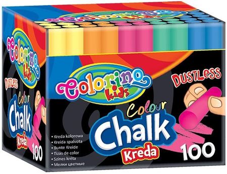 Colorino Kids Kreda kolorowa bezpyłowa 100 szt 33169PTR