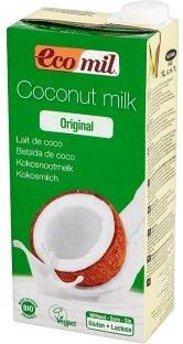 Ecomil Mleko Kokosowe Słodzone Syropem z Agawy Bio 1L