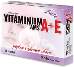 Zdjęcie Vitaminum A + E AMS Forte, 30 tabletek - Wolbórz
