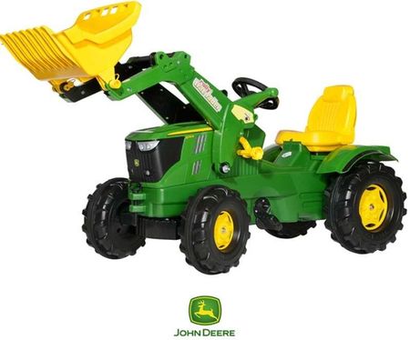 Rolly Toys Traktor Na Pedały Rollyfarmtrac John Deere 6210 Z Ładowaczem 611096 G