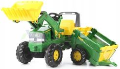 Rolly Toys Traktor Na Pedały John Deere 811496 G - ranking Traktory dla dzieci 2024 