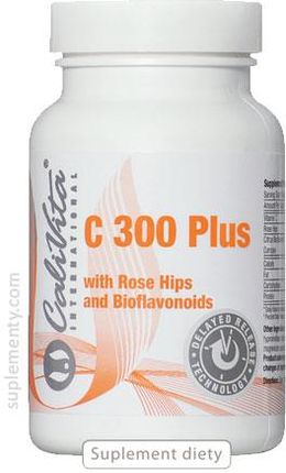 CaliVita C 300 Plus with Rose Hips and Bioflavondoids 120 tabeltek