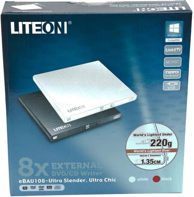LiteOn eBAU108-134 (eBAU108) - zdjęcie 6 LiteOn eBAU108-134 (eBAU108)