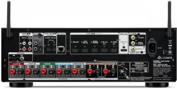 Amplituner Denon AVR-X1100W - Opinie i ceny na Ceneo.pl