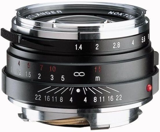 Voigtländer Nokton Classic 40mm f/1.4 Obiektyw do aparatu Voigtlander 40 mm f/1.4 Nokton Leica M