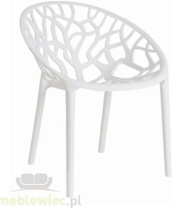 D2 krzesło Coral Biały