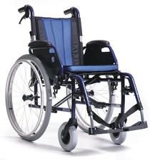 Wózek inwalidzki Jazz S50 B69 z hamulcem i wyposażeniem