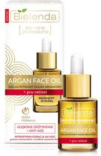 Kosmetyki do masażu Bielenda Argan Face Oil Olejek arganowy + pro-retinol 15ml - zdjęcie 1