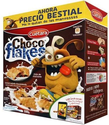 GALL.CUETARA CHOCO FLAKES 550g