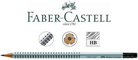 Faber Castell Ołówek Grip 2001 Hb Z Gumką