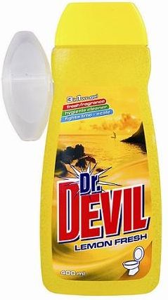 Dr. Devil Żel Do Wc+Koszyk Lemon 400Ml