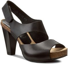 Ranking Sandały NESSI - 42103 Czarny 11 Popularne włoskie buty