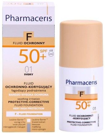 Pharmaceris F Fluid ochronno-korygujący 01 Ivory SPF50+ 30ml