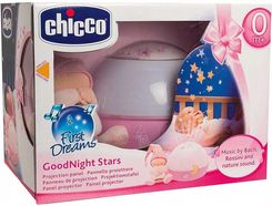 Chicco Projektor Gwiazdek Lampka - Różowa - Lampki dziecięce