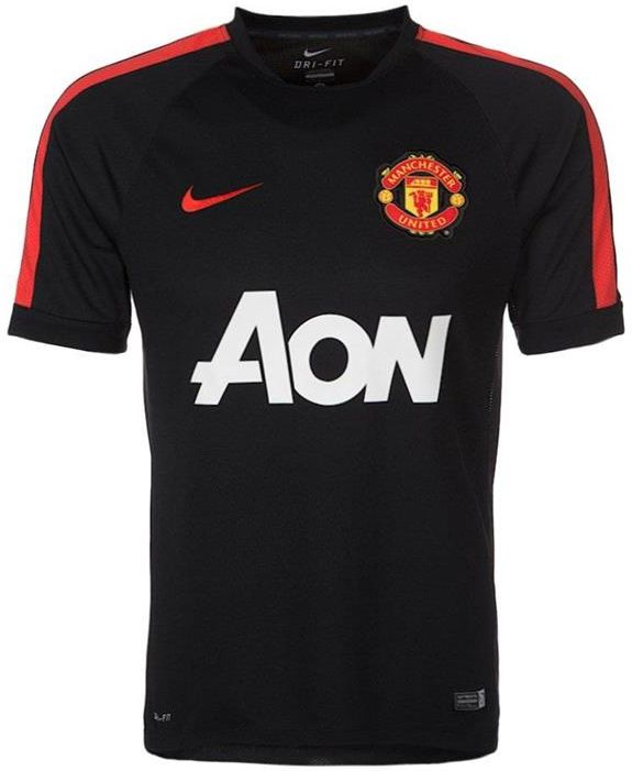 Nike Manchester United Koszulka Treningowa Czarny - Ceny i opinie