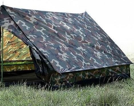 Mil-Tec Mini Pack Standard Woodland - zdjęcie 2 Mil-Tec Mini Pack Standard Woodland