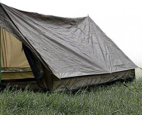 Tente Mil-Tec Pour Deux Personnes Mini Pack Standard Woodland