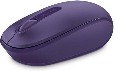 Souris Sans Fil Microsoft 1850 - Violet - Pour Portable, Nano Récepteur USB, 5m De Portée