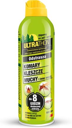 Ultrathon 25% Deet Preparat Odstraszający Insekty 177ml