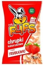 Zdjęcie Flips Chrupki kukurydziane o smaku świeżej truskawki 70g - Buk