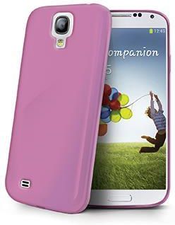 Celly Galaxy S4 silikonowe etui różowe (GELSKIN290P)