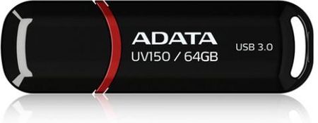 Adata USB UV150 Classic 64GB Czarny (Auv15064GRbk)