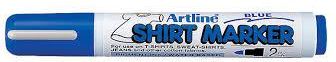 Artline Marker Permanentny T-Shirt - Niebieski