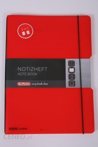 Herlitz - Notes A4/80 kartek - My book Flexible czerwony