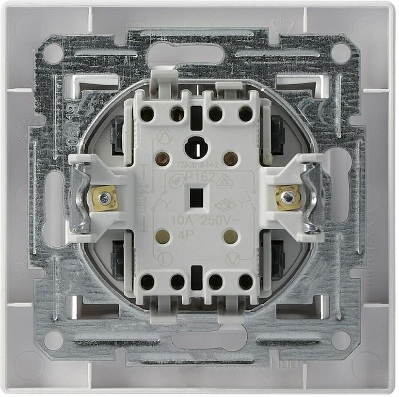 Schneider Electric Asfora Przycisk Żaluzjowy Biały EPH1300121 - zdjęcie 1 Schneider Electric Asfora Przycisk Żaluzjowy Biały EPH1300121