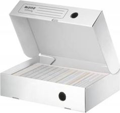 Zdjęcie Leitz  Pudło do Archiwizacji  Infinity Otwierane Od Szerszej Strony 80mm  Ekologiczne - Świdnica