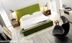 New Design Ł Tapicerowane Quaddro Double Z Pojemnikiem