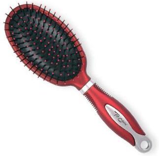 Top Choice szczotka do włosów Exclusive Hair Brush Burgund/ Silver 63145