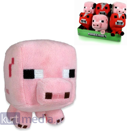 Tm Toys Minecraft Plusz 20 Cm Świnia 16525B