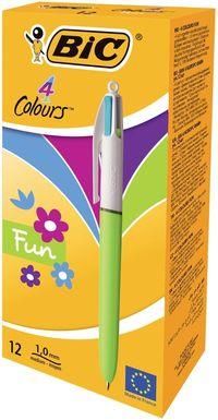 Bic Długopis 4 Colours Fashion (12Szt)
