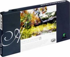 Zdjęcie Kwtrade Farby Akrylowe 12 Kolorów X 12Ml 812B - Zabrze