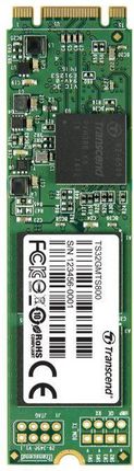 Transcend SSD M.2 2280 SATA 6GB/s, 32GB, (Ts32Gmts800)
